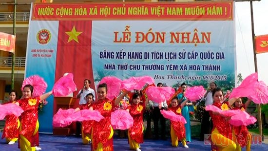 Tiết mục văn nghệ chào mừng