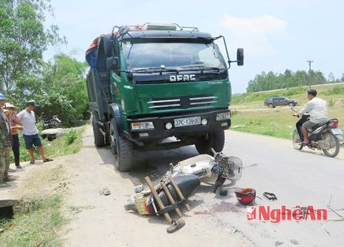 Hiện trường vụ tai nạn