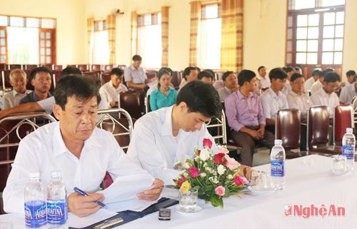 Các đại biểu tham dự hội nghị