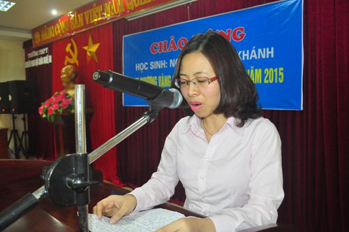 Cô giáo Nguyễn Thị Thơ An: Cuộc thi tại Hàng Châu rất khó khăn nhưng Khánh đã nõ lực hết mình để dành được kết quả cao nhất cho Việt Nam 