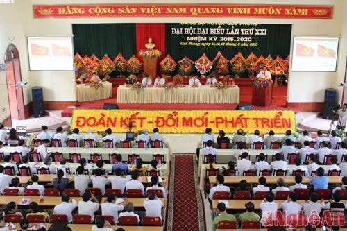 Toàn cảnh buổi Đại hội