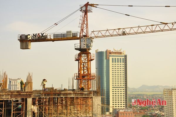 Những công trình mới đang ngày đêm mọc lên