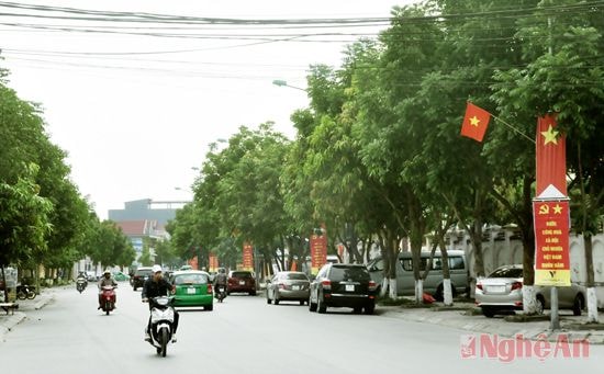 Phố Lý Thường Kiệt (P. Lê Lợi, TP. Vinh).
