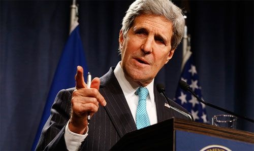 Bên cạnh đó, đích thân Ngoại trưởng Mỹ John Kerry tuyên bố sẽ cứng rắn với Trung Quốc. Ông cũng cho biết sẽ khiến các lãnh đạo Trung Quốc 