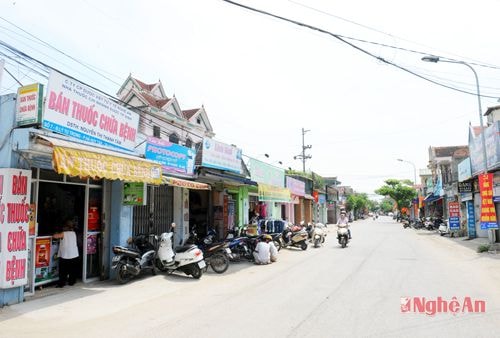 Các dịch vụ trên đường Lý Tự Trọng (phường Hà Huy Tập).