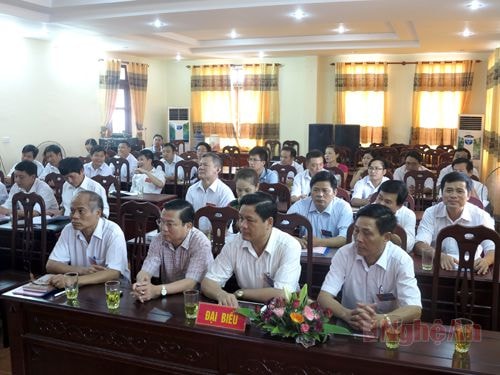 Đại biểu dự đại hội