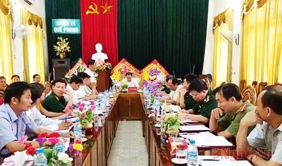 Toàn cảnh buổi làm việc