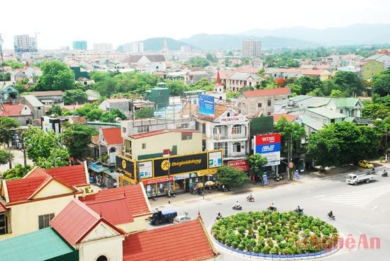 Góc phía tây phường Cựa Nam