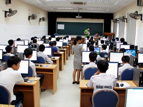 Thí sinh dự thi vào Đại học Quốc gia Hà Nội. (Ảnh: Đại học Quốc gia Hà Nội)