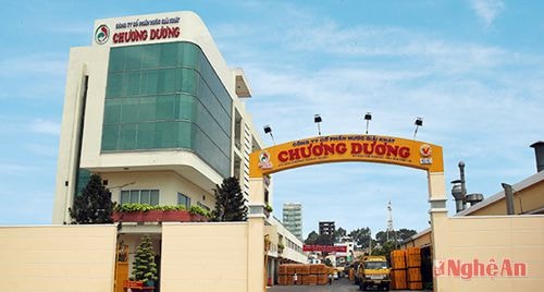 Trụ sở Công ty CP nước giải khát Chương Dương ở TP. Hồ Chí Minh.