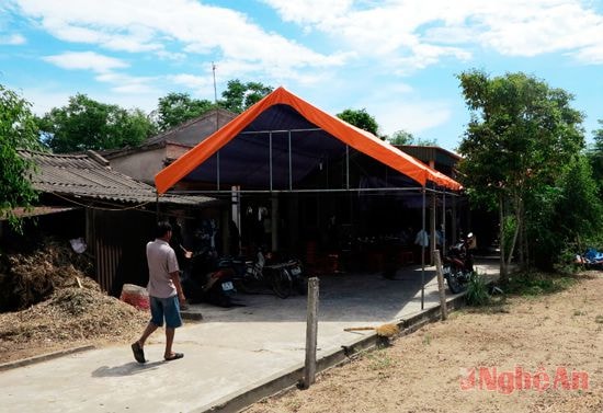 Gia đình vừa làm đám tang xong cho ông Liệu