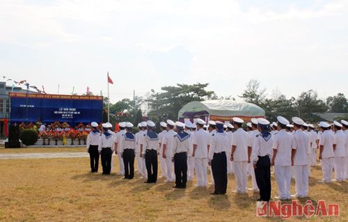 Toàn cảnh buổi lễ.
