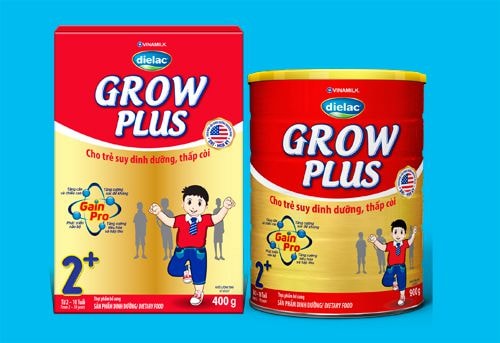 Dielac Grow Plus với 4 lợi ích nổi trội “đặc chế” cho trẻ suy dinh dưỡng thấp còi, giúp trẻ bắt kịp đà tăng trưởng