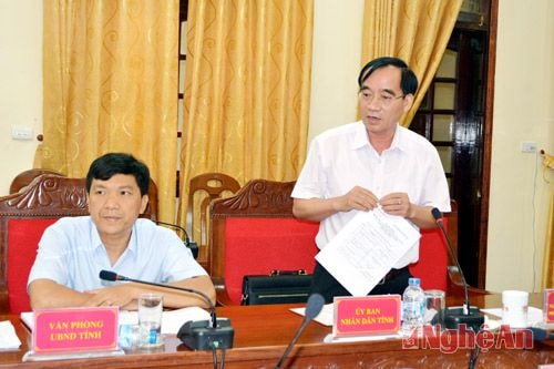  Đồng chí Hoàng Viết Đường- Phó Chủ tịch UBND tỉnh trả lời các kiến nghị của các địa phương liên quan đến chuyển đổi mô hình nông lâm trường