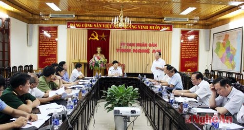 Toàn cảnh buổi làm việc