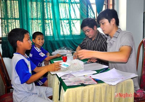 Kiểm tra nhân sự đội NĐ Thanh Chương mùa giải 2015.