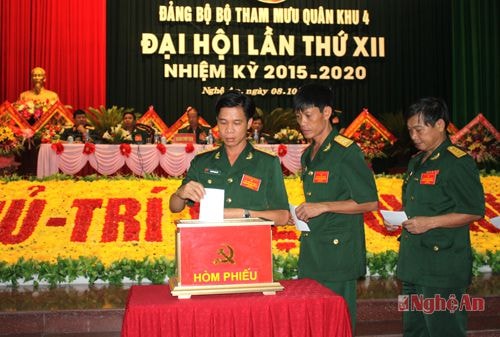 Bầu Ban chấp hành nhiệm kỳ 2015 - 2020.