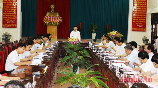 Toàn cảnh buổi làm việc