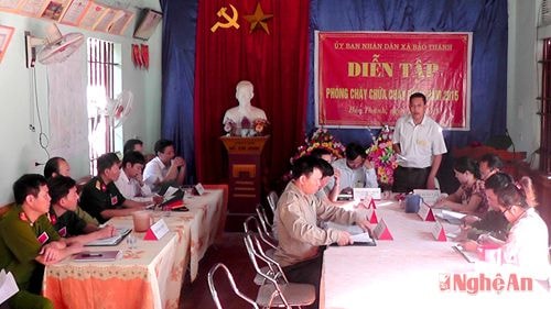Toàn cảnh buổi diễn tập