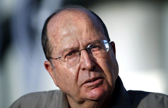 Bộ trưởng Quốc phòng Israel Moshe Yaalon. Ảnh: AFP