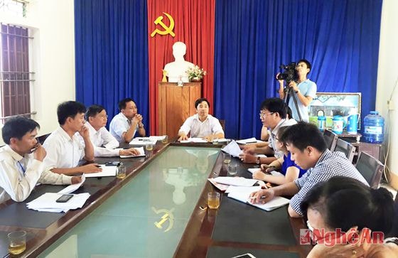 Toàn cảnh buổi làm việc