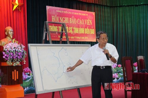 Thiếu tướng Lê Văn Cương chỉ rõ những mưu đồ của Trung Quốc đối với biển Đông