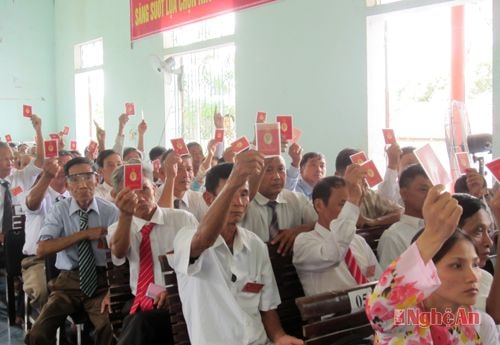 Biểu quyết tán thành
