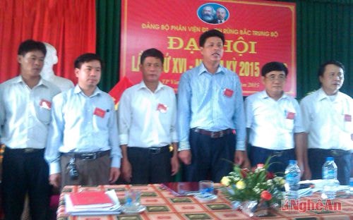 BCH nhiệm kỳ mới ra mắt tại đại hội