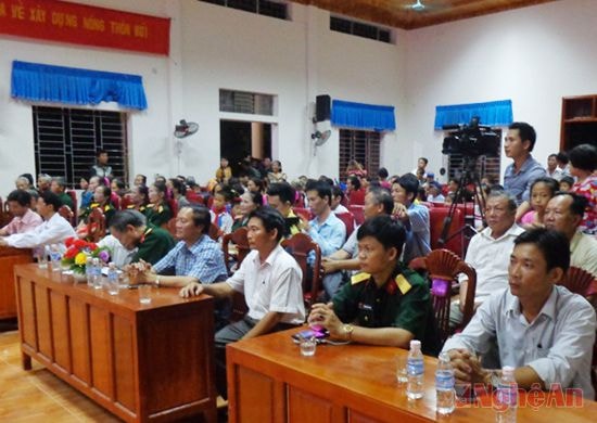 Các đại biểu tham dự đêm giao lưu