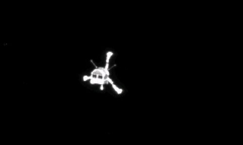 Những hình ảnh cuối cùng về robot Philae tháng 11/2014. Ảnh: ESA