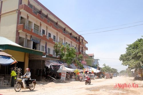 Trung tâm thương mại tại Thị tứ xã Bảo Thành (Yên Thành).