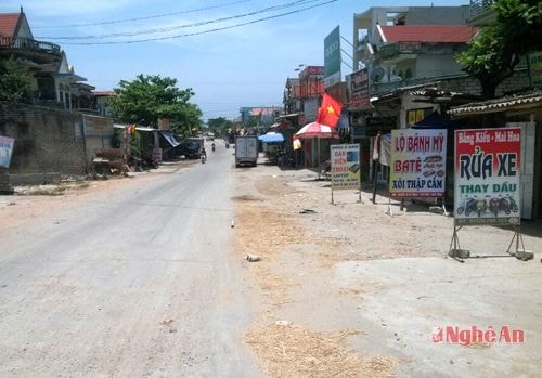 Trung tâm thương mại tại Thị tứ xã Bảo Thành (Yên Thành).
