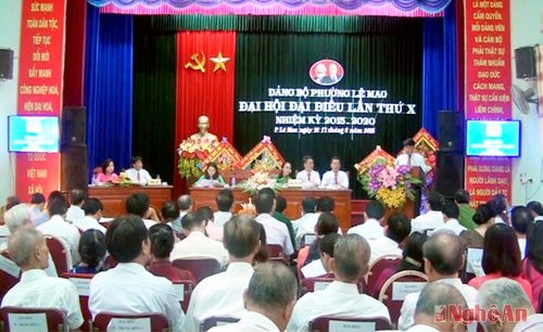 Toàn cảnh đại hội
