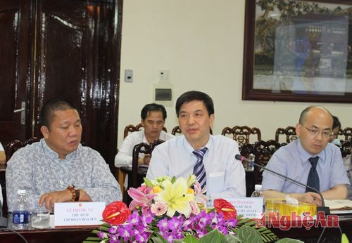 Đoàn công tác của Tập đoàn MaSteel và Tập đoàn Hoa Sen 