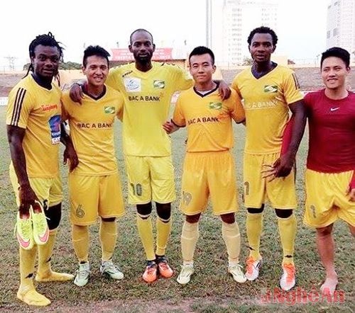 Các ngoại binh mới của SLNA.