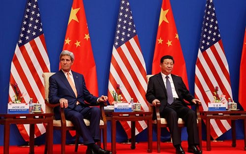 Ngoại trưởng Mỹ John Kerry và Chủ tịch Trung Quốc Tập Cận Bình sẽ tiếp tục tổ chức Đối thoại Chiến lược và Kinh tế Mỹ-Trung năm nay, nhằm tìm ra giải pháp thích hợp cho vấn đề đã tồn đọng quá lâu này. Nguồn: CCTV 