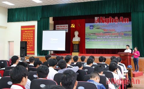 Toàn cảnh buổi tuyển dung