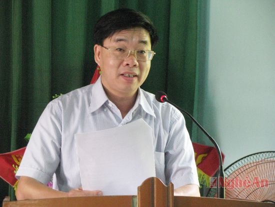 Đồng chí  Nguyễn Văn Thông giải trình một số vấn đề thuộc thẩm quyền