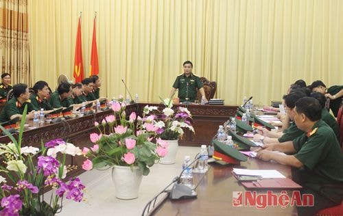 Toàn cảnh buổi làm việc