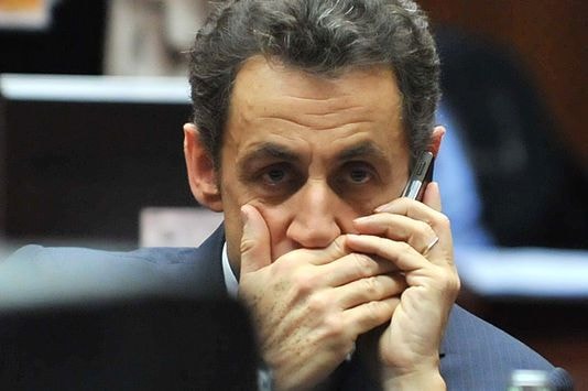 Cựu Tổng thống Nicolas Sarkozy tại Bỉ năm 2009. Ảnh: AFP