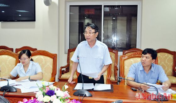 Ông Nguyễn Chí Nhâm - Chánh Thanh Tra tỉnh nêu tình trạng khiếu nại, tố cáo còn cao
