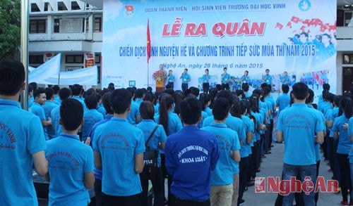 Toàn cảnh lễ ra quân