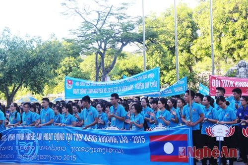 Trên 1.700 sinh viên tham gia Chiến dịch tình nguyện hè và Chương trình tiếp sức mùa thi năm 2015