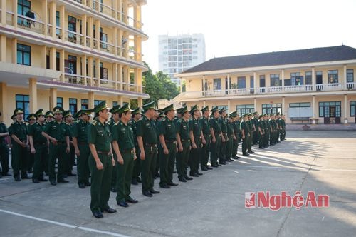  Cán bộ, chiến sỹ Bộ đội biên phòng tỉnh tham gia lễ phát động 