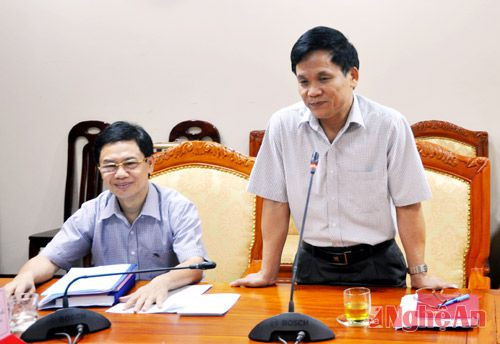 Đồng chí Trần Văn Mão- Ủy viên Thường trực HĐND tỉnh kiến nghị Quốc hội cần có văn bản hướng dẫn thi hành Luật MTTQ theo đúng quy định của Hiến pháp năm 2013