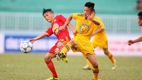 U.17 SLNA có sự khởi đầu thuận lợi khi giành chiến thắng 1 - 0  trước U.17 An Giang. Ảnh: Internet