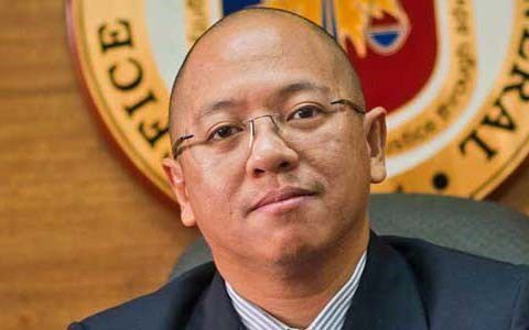 Luật sư trưởng Florin Hilbay do Tổng thống Philippines chỉ định. Ảnh: PTVnews.