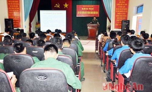 Quang cảnh lớp học