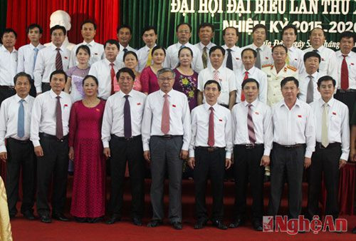 BCH Đảng bộ huyện Nghĩa Đàn lần thứ XXVIII, nhiệm kỳ 2015 -2020 nhận nhiệm vụ trước Đại hội