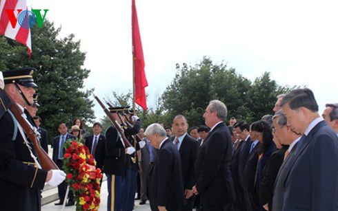Tổng Bí thư Nguyễn Phú Trọng thăm Nhà tưởng niệm Tổng thống Thomas Jefferson 